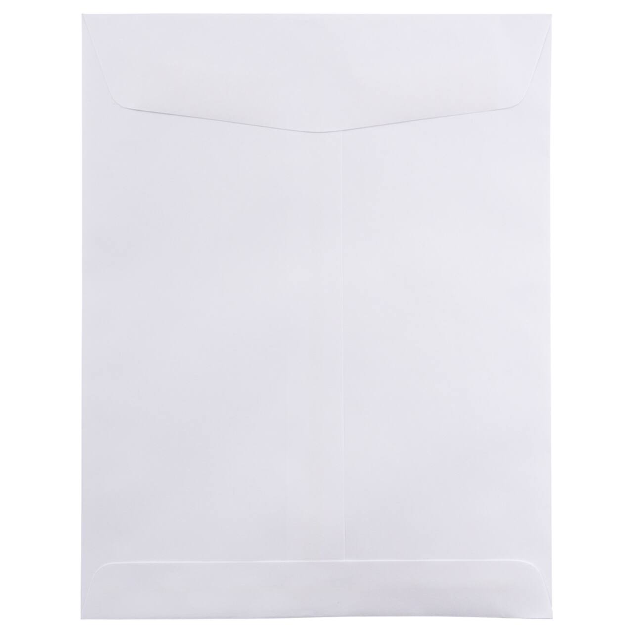 JAM Paper 8.75&#x22; x 11.5&#x22; White Open End Catalog Commercial Envelopes